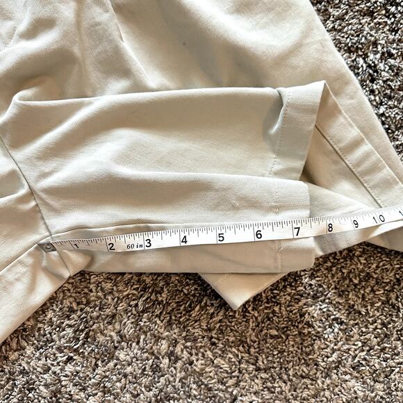 VTG RALPH LAUREN SPORT High Rise Khaki Shorts Size 8 Retro Y2K Indie Hipster - Picture 8 of 11